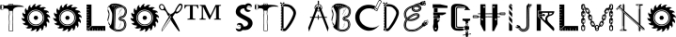 Toolboxâ„¢ Std Font Preview