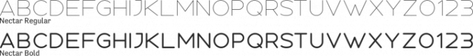 Nectar Font Preview