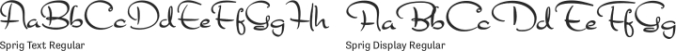 Sprig Font Preview