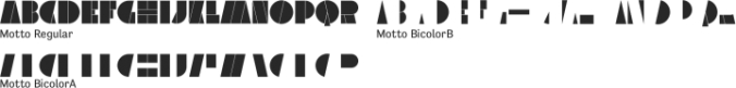 Motto Font Preview