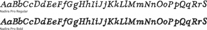 Nadira Pro Font Preview