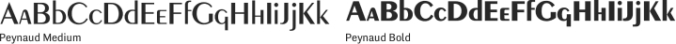 Peynaud Font Preview