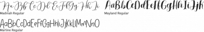 Madinah Font Preview