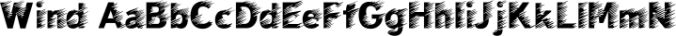 Wind Font Preview