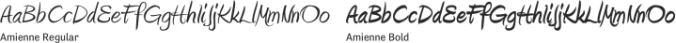 Amienne Font Preview