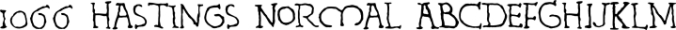 1066 Hastings Font Preview
