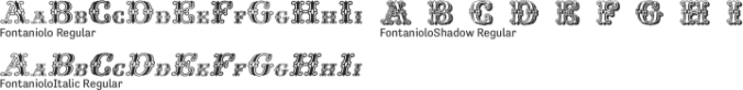 Fontaniolo Font Preview