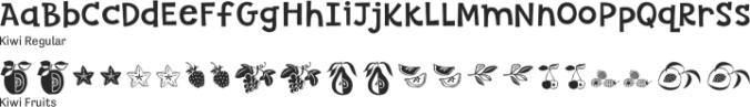 Kiwi Font Preview