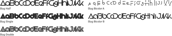 Slug Font Preview