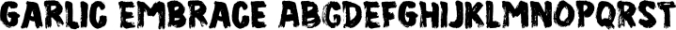 Garlic Embrace Font Preview