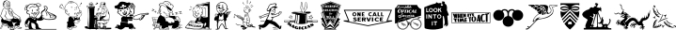 Print Shop Delights JNL Font Preview
