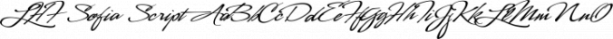 LHF Sofia Script Font Preview