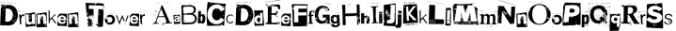 Drunken Tower Font Preview