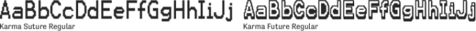 Karma Font Preview