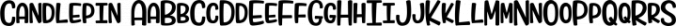Candlepin Font Preview