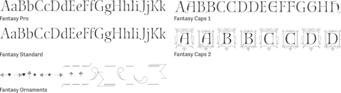 Fantasy Font Preview