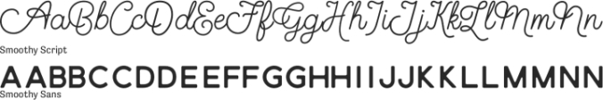 Smoothy Font Preview