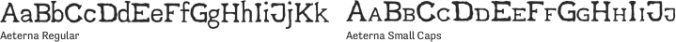 Aeterna Font Preview