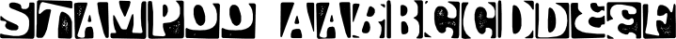 Stampoo Font Preview