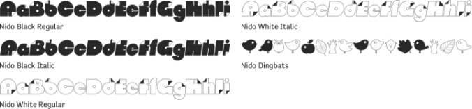 Nido Font Preview