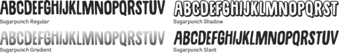 Sugarpunch Font Preview