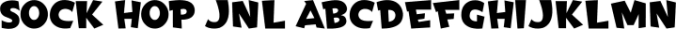 Sock Hop JNL Font Preview