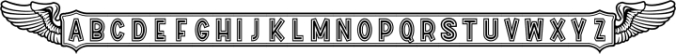 ABTS Crestwing Font Preview