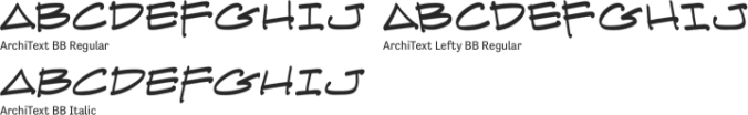 ArchiText Font Preview