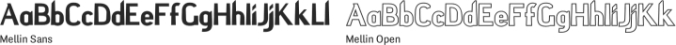 Mellin Font Preview