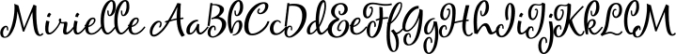 Mirielle Font Preview