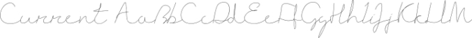 Current Font Preview