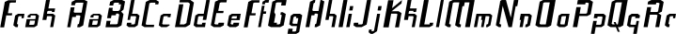 Frak Font Preview