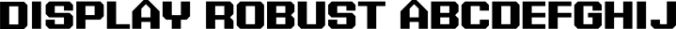 Display Robust Font Preview