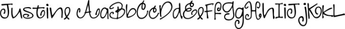 Justine Font Preview