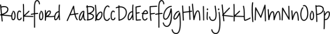 Rockford Font Preview