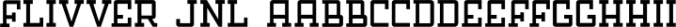 Flivver JNL Font Preview