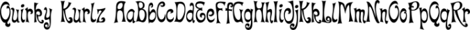 Quirky Kurlz Font Preview