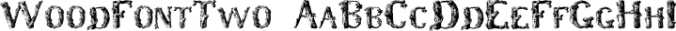 WoodFontTwo Font Preview