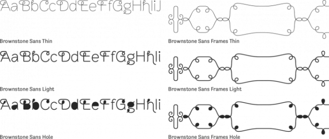 Brownstone Sans Font Preview