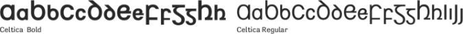 Celtica Font Preview
