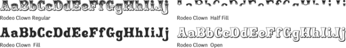 Rodeo Clown Font Preview