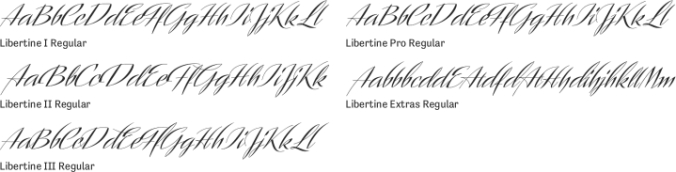 Libertine Font Preview