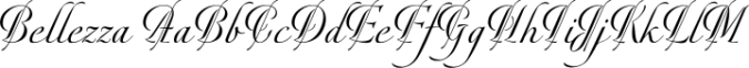 Bellezza Font Preview