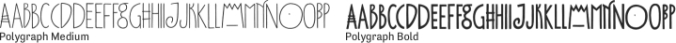 Polygraph Font Preview
