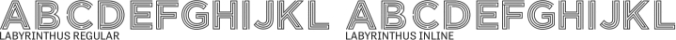 LABYRINTHUS Font Preview