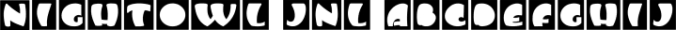 Nightowl JNL Font Preview