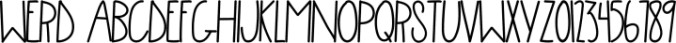 Werd Font Preview