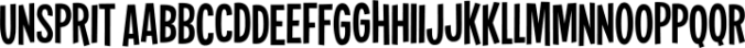 Unsprit Font Preview