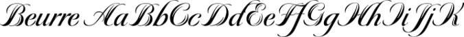 Beurre Font Preview