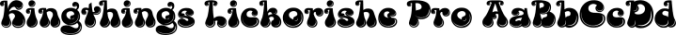 Kingthings Lickorishe Pro Font Preview